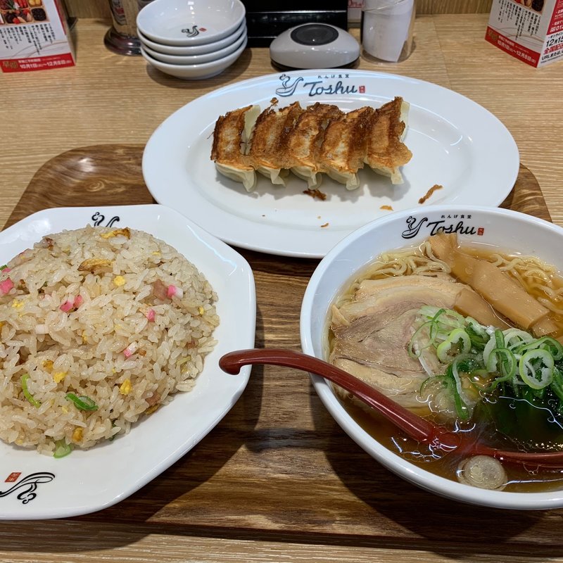 東秀セット(れんげ食堂 Toshu 辻堂店)