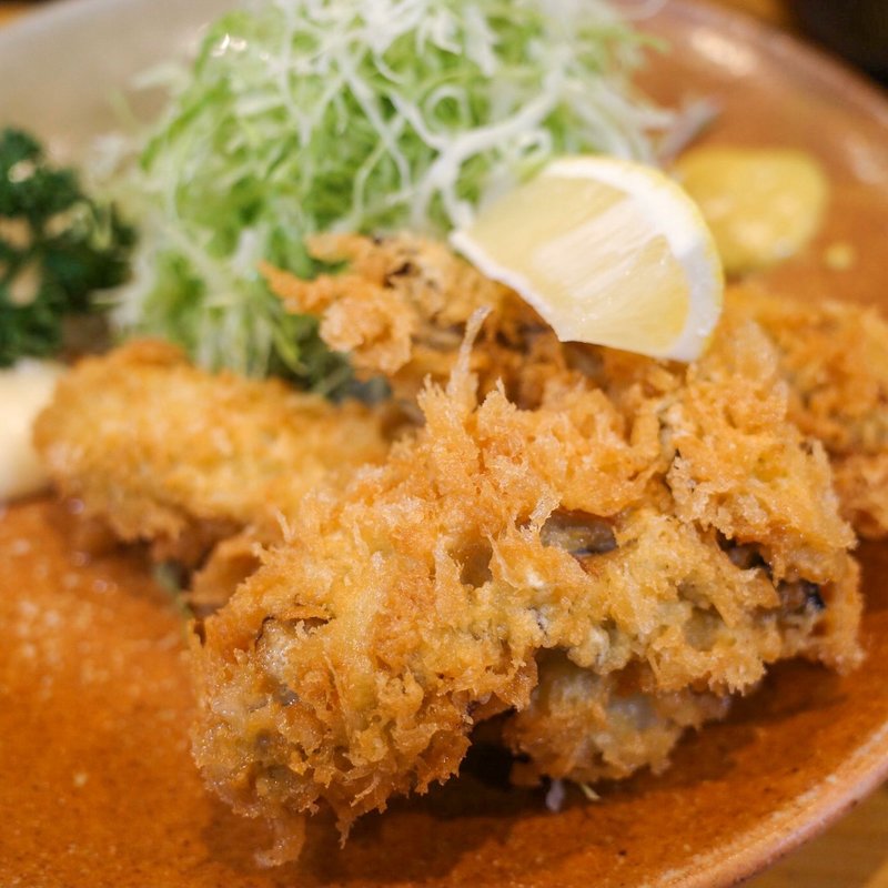 カキフライ定食(ひのき )