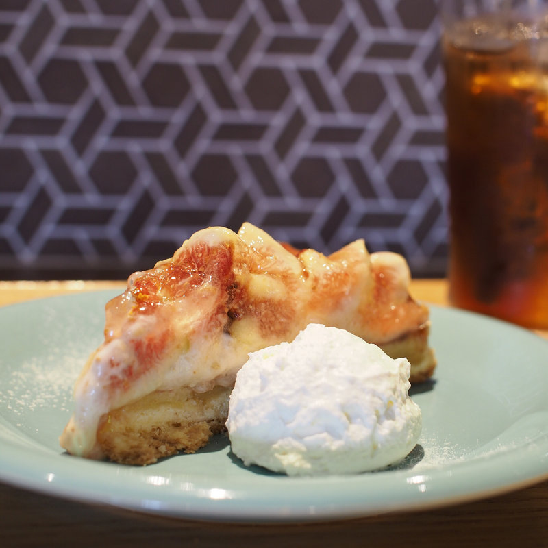 イチジクタルトセット(三菓亭)