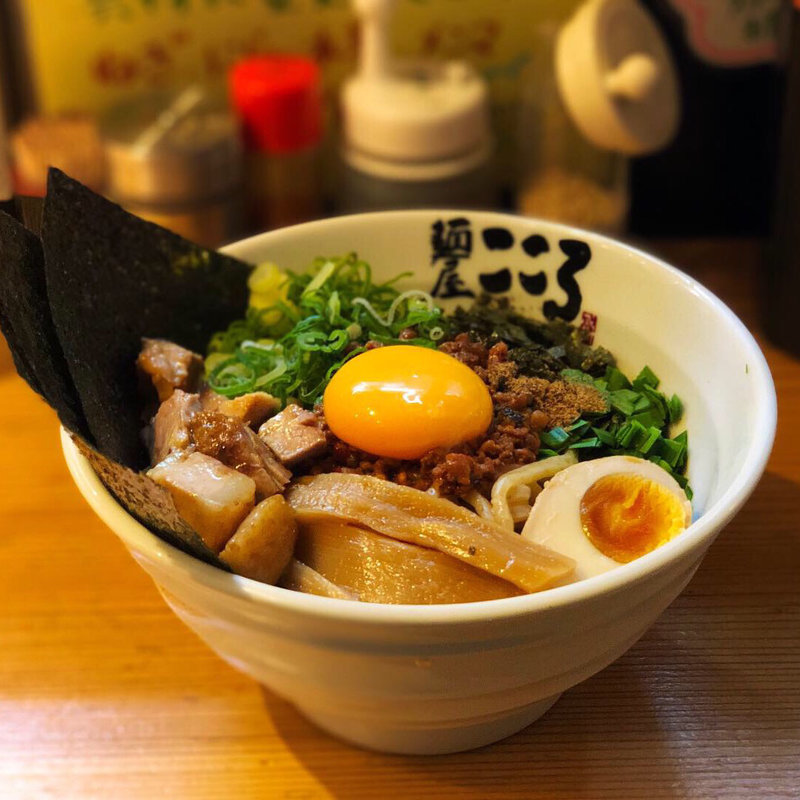 台湾まぜそば 全部のせ(麺屋 こころ 梅ヶ丘店)