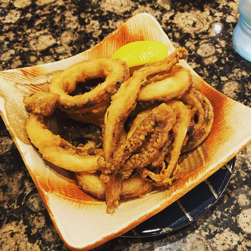 いかの唐揚げ(がってん寿司 綾瀬店)