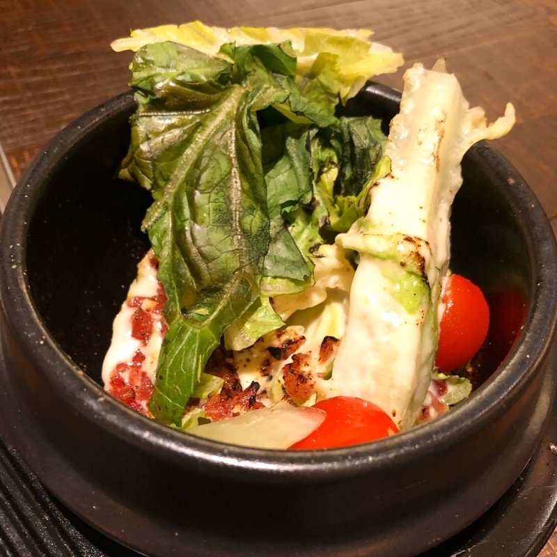 焼きシーザーサラダ(チャイニーズバルタリタリ)