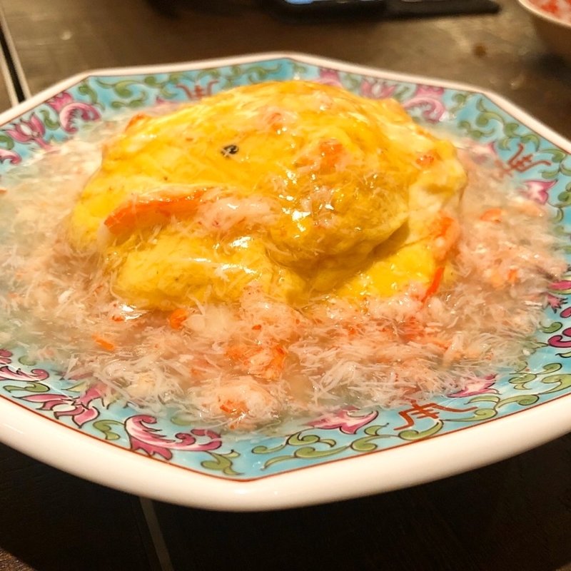 蟹あんかけ天津飯(チャイニーズバルタリタリ)