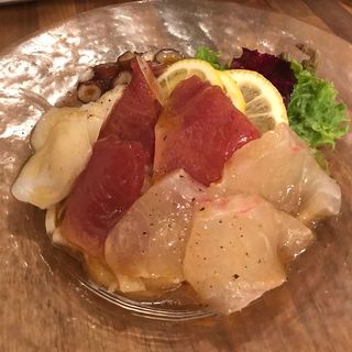 本日のカルパッチョ3種盛り(イタリアン SASUKE 京橋店)