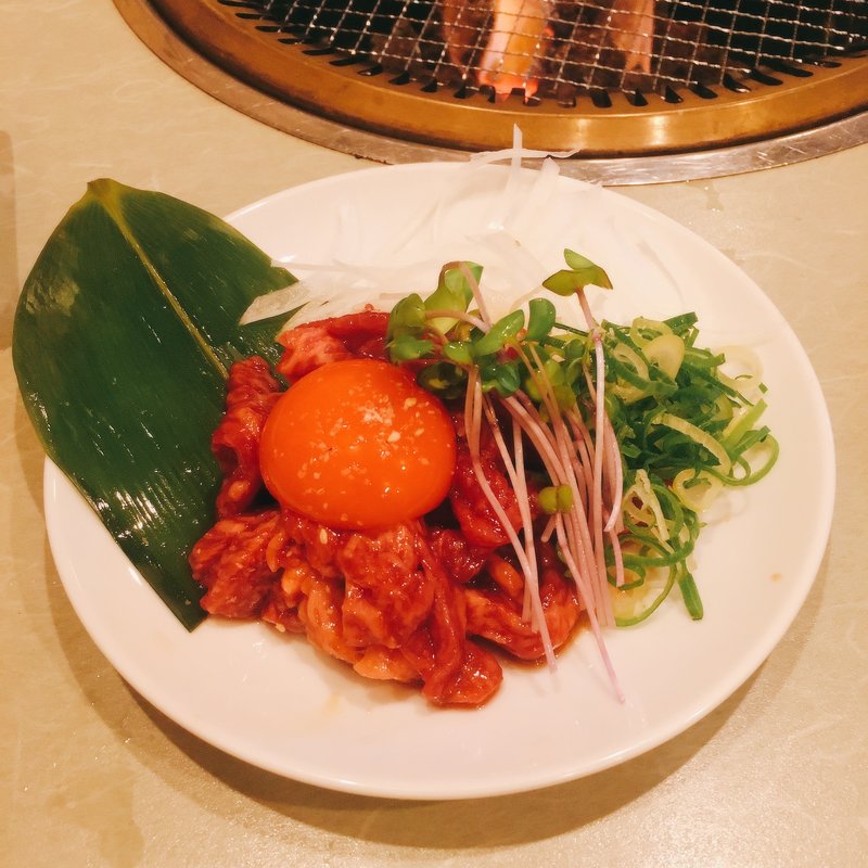 ユッケ(黒毛和牛焼肉 みかく屋 天六店)