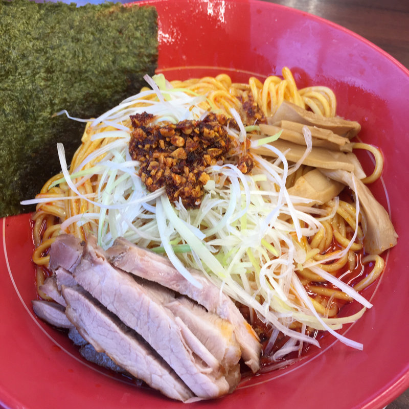 旨辛まぜそば(京都北白川ラーメン魁力屋 三鷹大沢店)