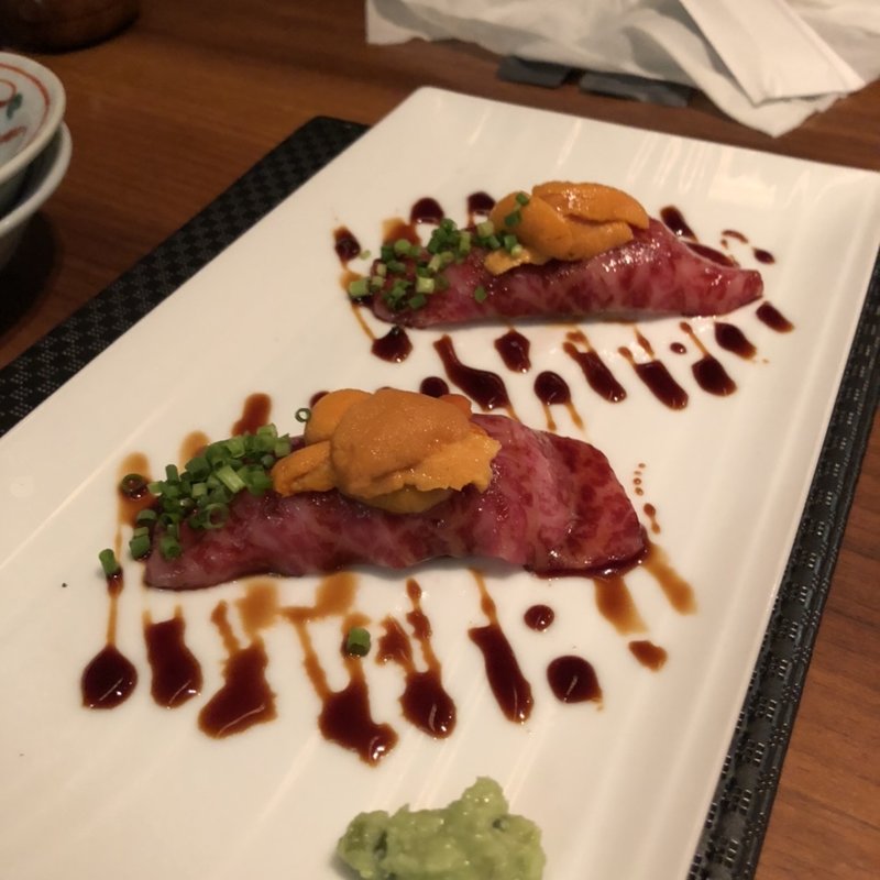 雲丹肉寿司(松庵 伏見店 )