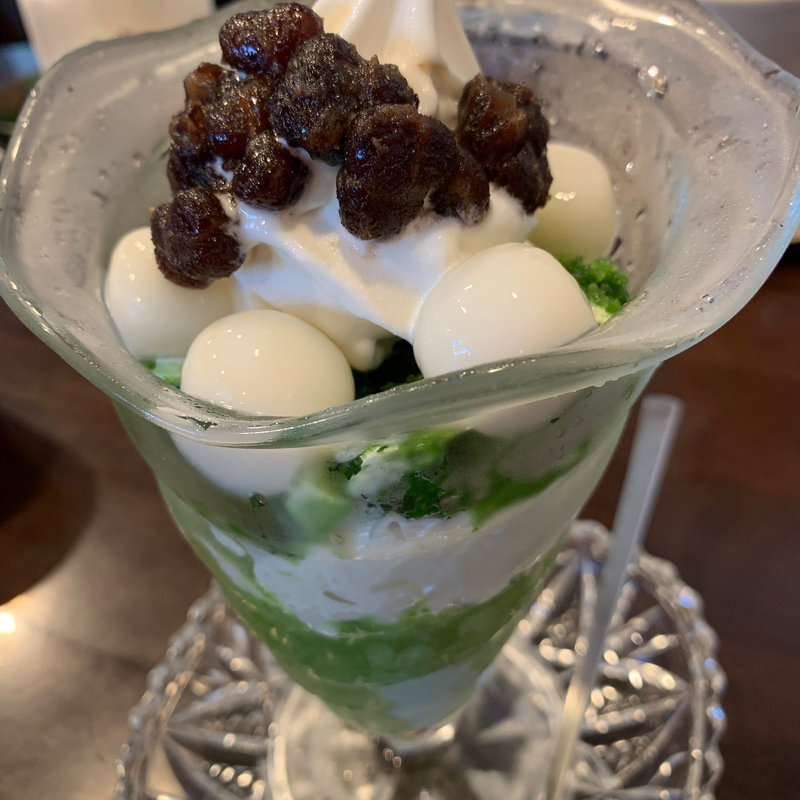 抹茶づくし(パフェ＆レストラン ハワイ 出島店)