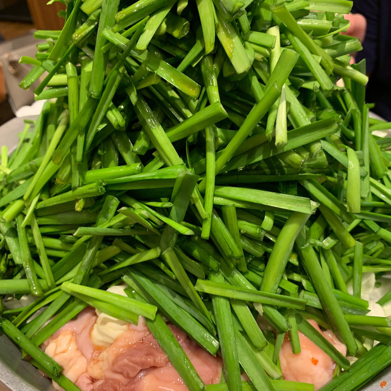 もつ鍋醤油味(元祖もつ鍋楽天地天神本店)