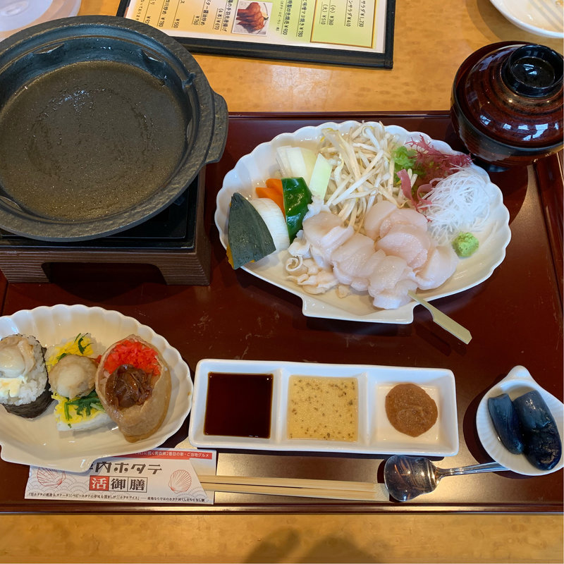 平内ホタテ活御膳(夏泊ゴルフリンクス)