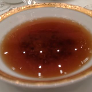 玉子とパルメザンチーズの香るコンソメスープ(帝国ホテル 大阪)