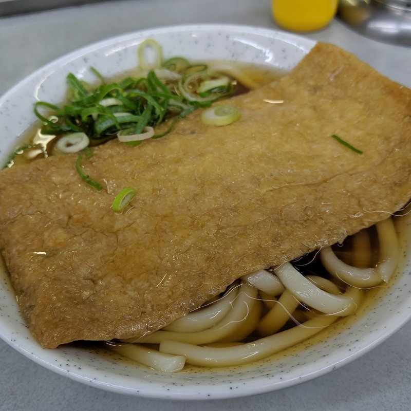 きつねうどん(都そば 中津店 （みやこそば）)