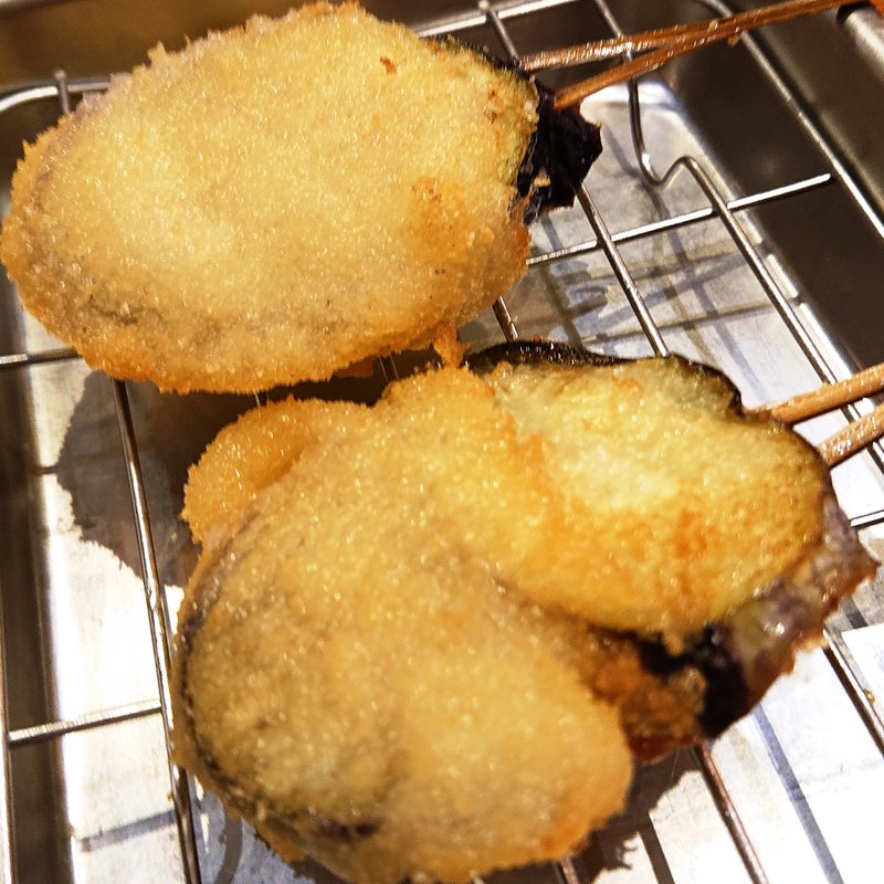 なす 2本(串かつ でんがな 武蔵新城店)