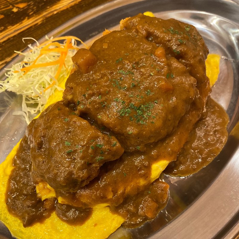 オムカツ(昭和洋食 開陽亭)