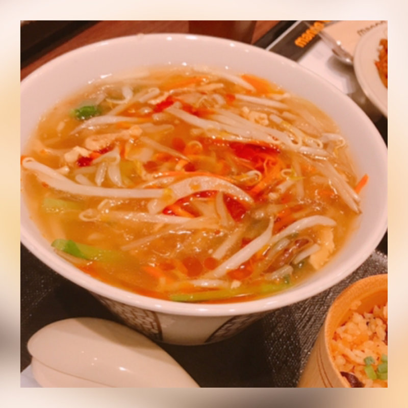 サンマーメンセット(南国酒家 横浜ららぽーと店)