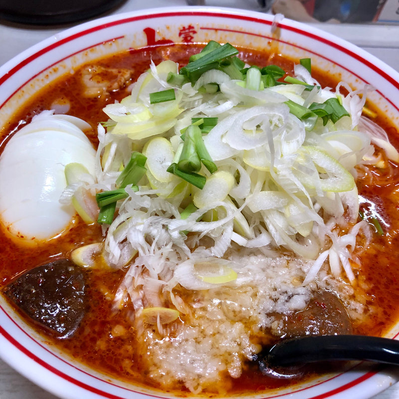 北極の秋+背脂(蒙古タンメン中本 目黒店 （もうこたんめんなかもと）)