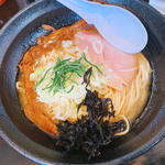 濃鶏麺（醤油）(濃麺 海月 （コイメン クラゲ）)