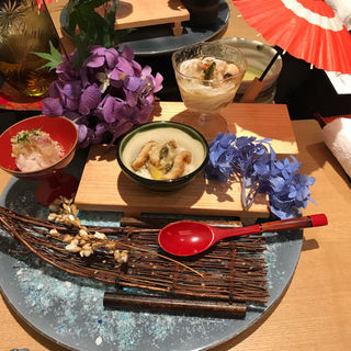 【夜のコース】(銀座米料亭 八代目儀兵衛 )