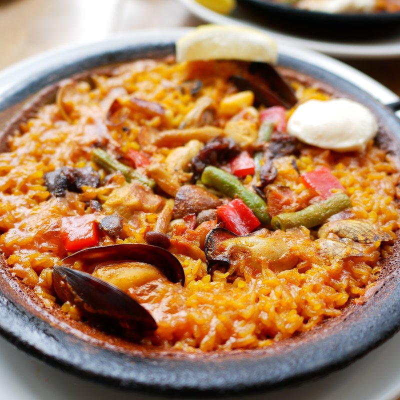 季節のパエリア(LA BODEGA)