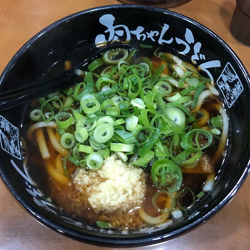 肉うどん(肉ちゃんうどん博多駅南店)