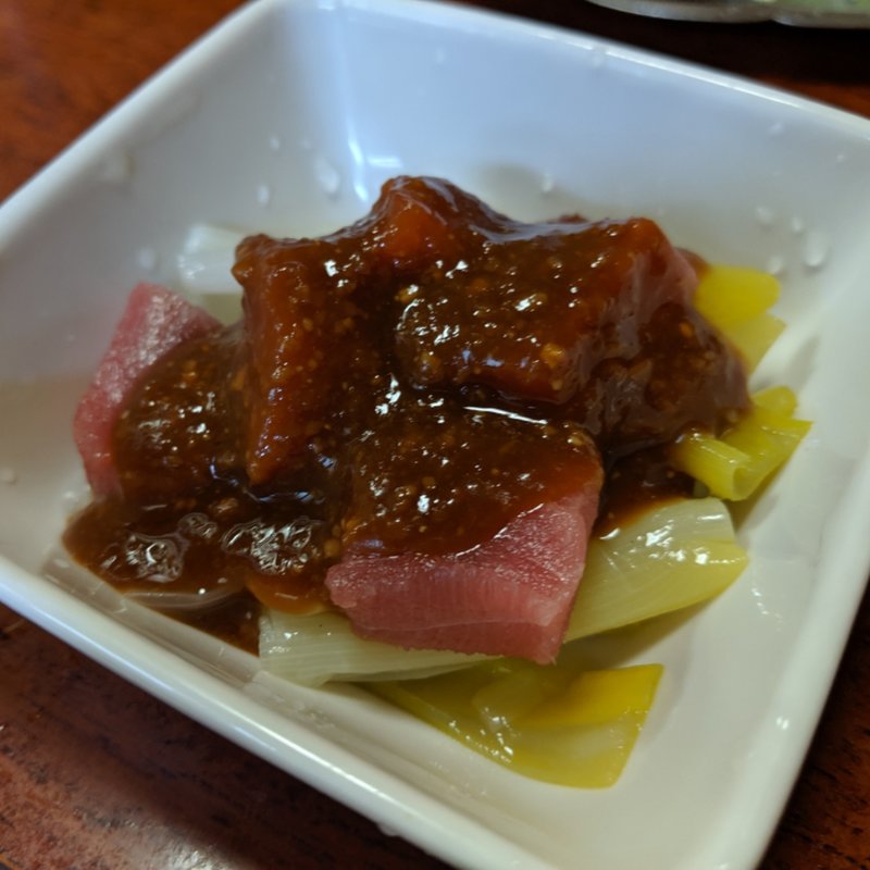 マグロぬた(丸大ホール)