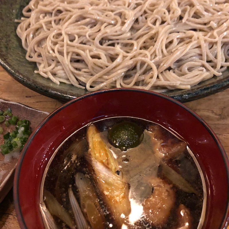 鴨蕎麦(炭と蕎麦と酒 今なら)