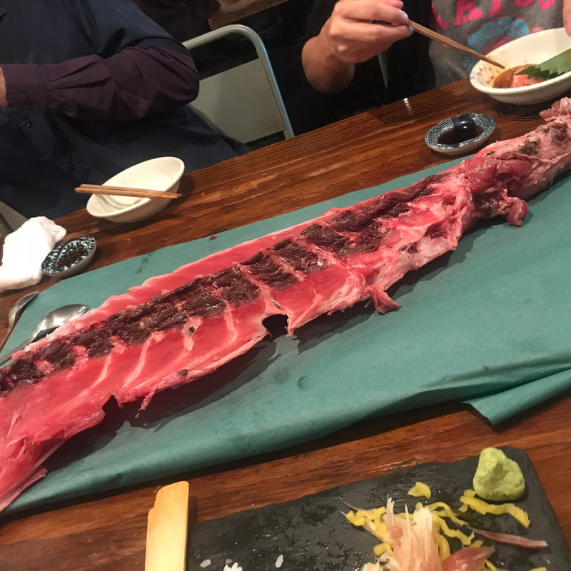 マグロの中落ち(マグロマート 本店)