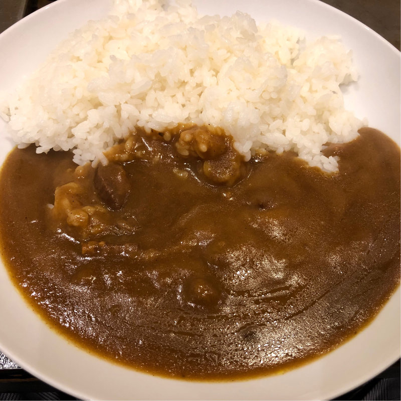 カレーライス(花茶栗)