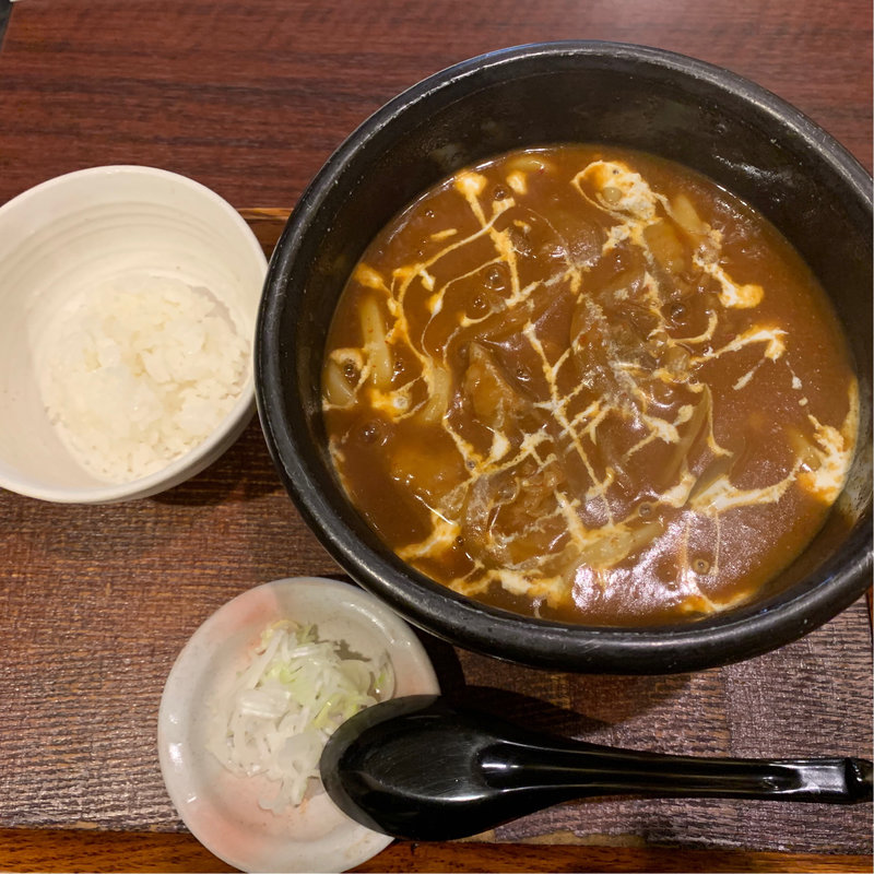 カレーうどん(富士見庵 綱島店)