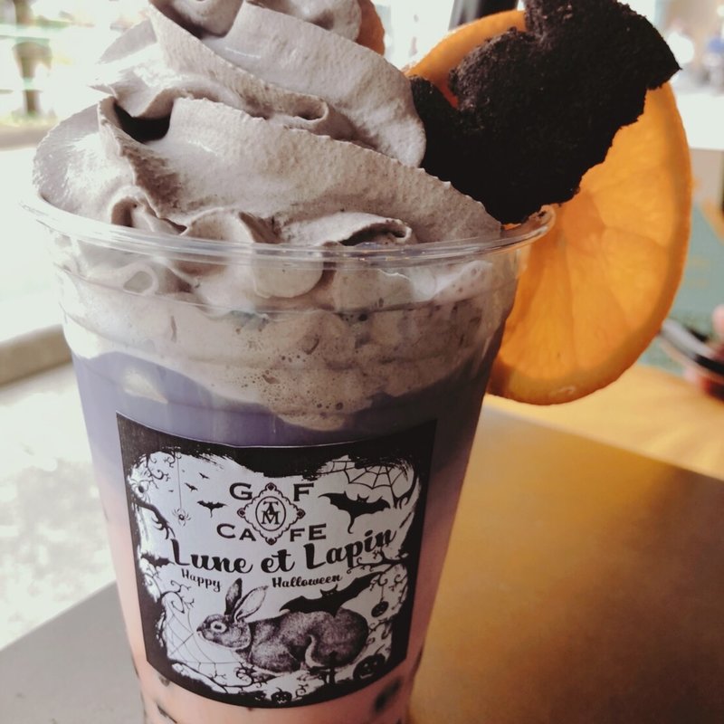 ハロウィンタピオカ(タマクーヘン グルテンフリーカフェ )