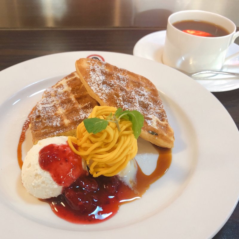 ワッフル(UCCカフェプラザ 博多駅ビル店 （Cafe Plaza）)