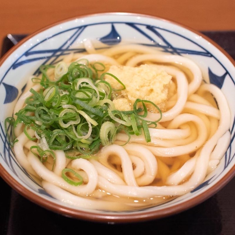 かけうどん(丸亀製麺姫路中地)