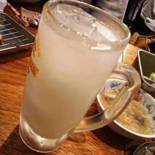 カルピスサワー(串かつ でんがな 武蔵新城店)