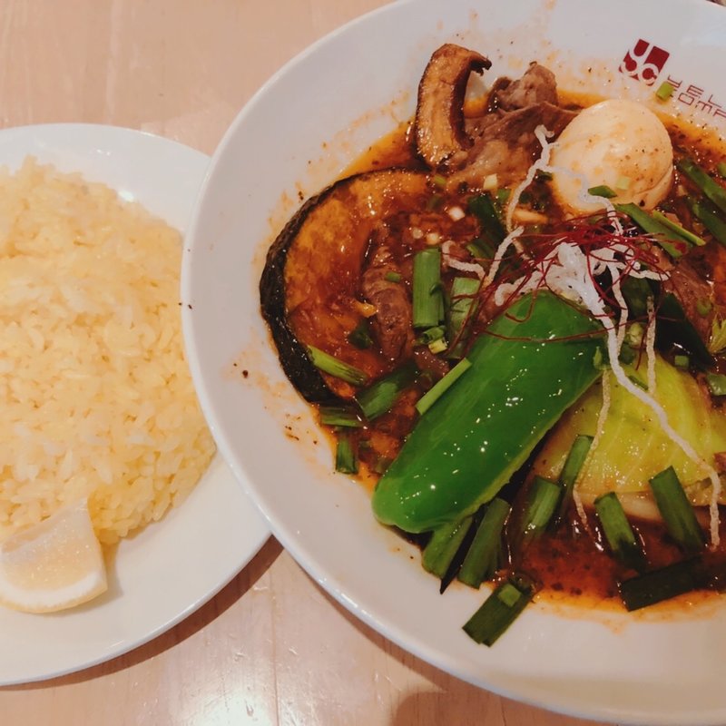 牛すじ＆ベジタブル(札幌スープカレー イエローカンパニー 恵比寿本店)