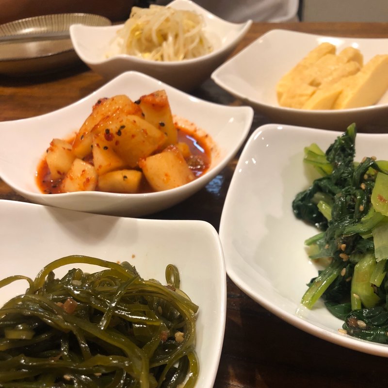 お通し(韓国料理 なると)