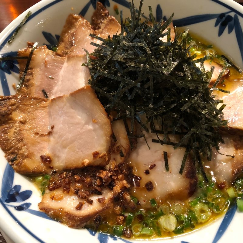 青ネギチャーシューメン(鹿児島ザボン)