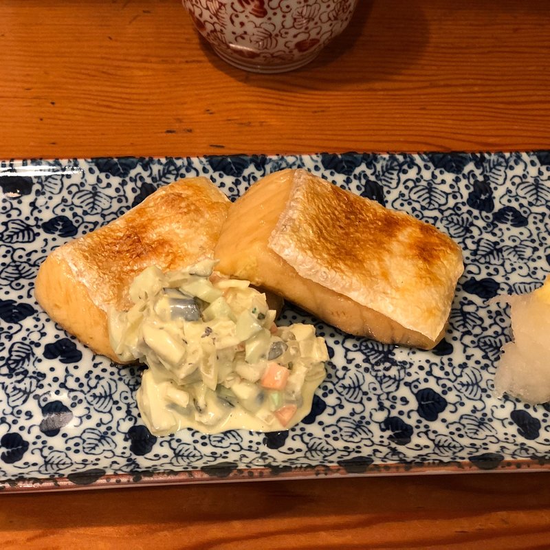 しゃけハラス焼き(谷中 たんぴょう亭)