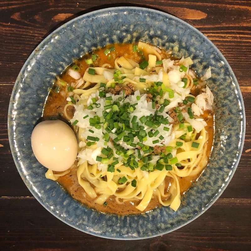 汁無し坦々麺(如水)