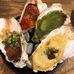 焼き牡蠣（グラタン・トマト・香草・味噌）(メリケンサカナ 名駅店)