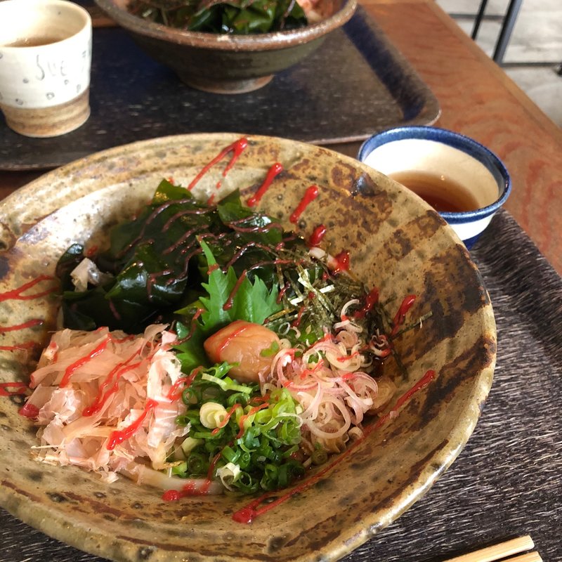 梅わかめぶっかけ(うどん末治)