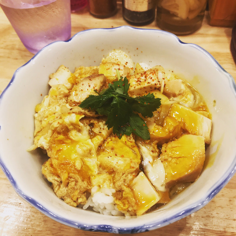 とろとろ親子丼(鶏そば ムタヒロ 2号店)