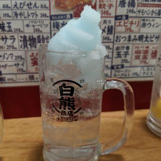 しゃりくまサワー　ラムネ(しろくまストア 大森北口店)