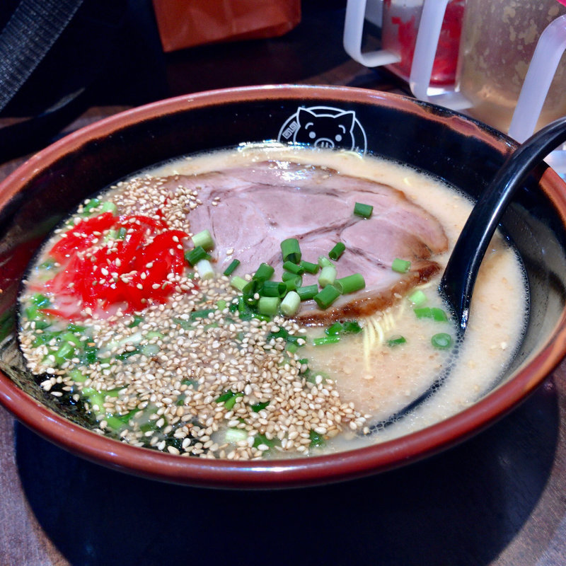 博多とんこつラーメン(長浜や 新板橋店)