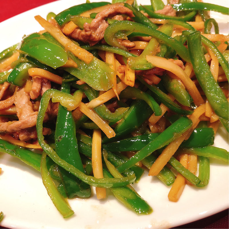 青椒肉絲(新宿 秀山)