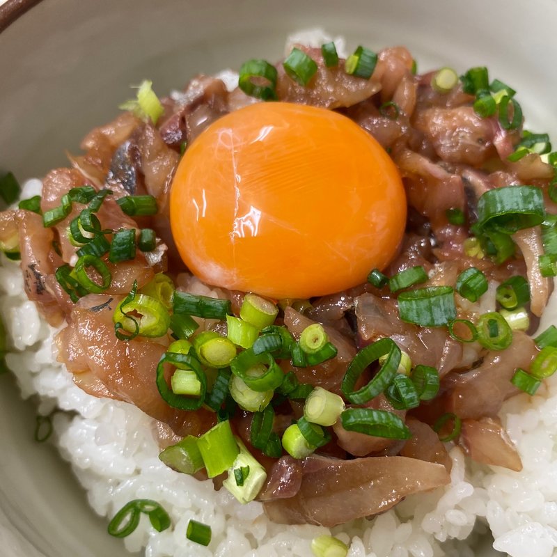 鯵のづけ丼(鯵家)