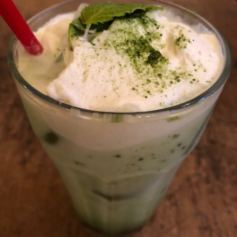 抹茶ラテ(CAFE okidokei)