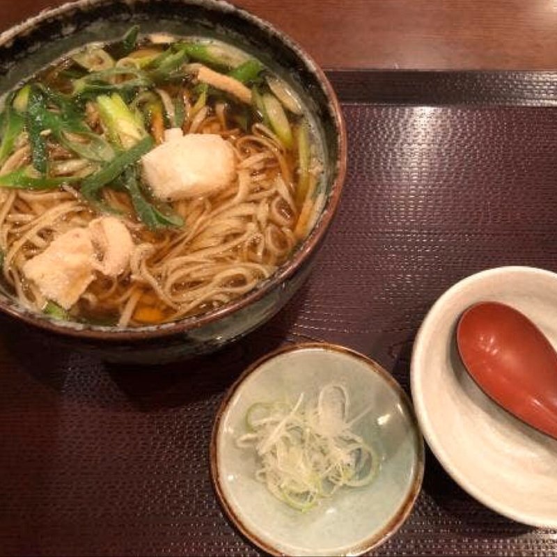 九条ネギ南蛮そば(手打ちそば 俊)