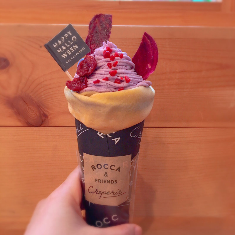 紫芋と黒ごま(ROCCA & FRIENDS CREPERIE)