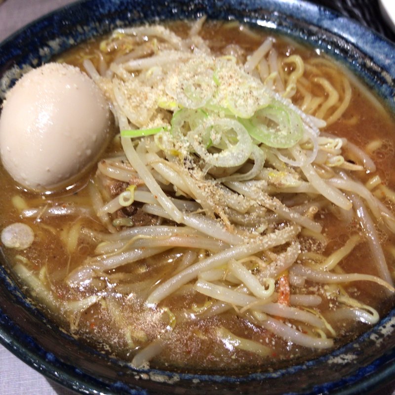 味噌らーめん(煮卵入り)(麺匠 玄龍 ララガーデン長町店)