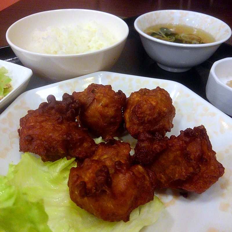 唐揚げ定食(ろく屋 点心)
